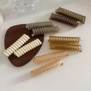 Mollette per capelli filo telefono stile coreano carino elegante accessori capelli versatili donna