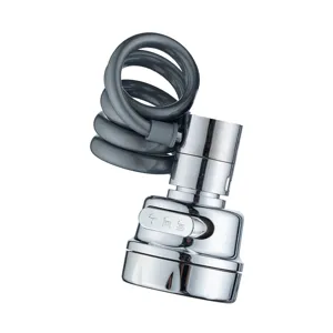 Universal kitchen faucet extender 3-mode spray aerator with flexible hose attachment