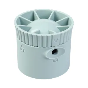Moule à sphère de glace en silicone bleu clair pour cuisine, démoulage facile et glaçon.
