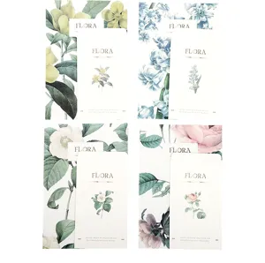 Vintage botanical stationery set with envelopes, floral writing paper for letters