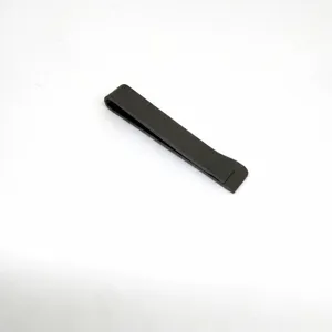 Men's Business Casual Copper Tie Clip Minimalist Electroplated Geometric Tie Pin Formal Suit Accessories