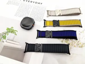 Louriki rologiou apo nylon antallaktiko plemeno louraki me metaliko koumpoma asfaleias