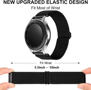Cinturino di ricambio in nylon elastico intrecciato, flessibile, adatto alla maggior parte.