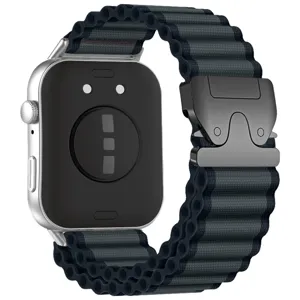 Cinturino alpino in nylon con fibbia a paracadute compatibile con smartwatch ricambio.