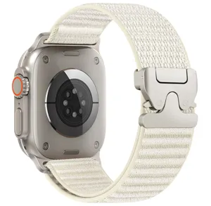 Cinturino di ricambio in nylon compatibile con smartwatch, cinturino alpine loop con fibbia.