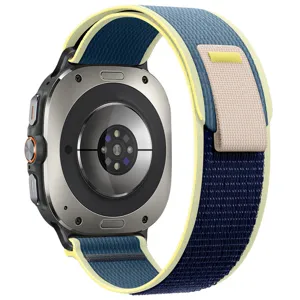 Vervangend nylon trail loop horlogebandje geschikt voor Samsung Galaxy Watch Ultra.