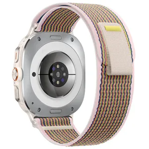 Nylon alpine loop vervangend horlogebandje geschikt voor Samsung Galaxy Watch Ultra 47mm.