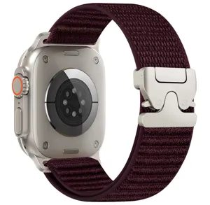 Cinturino per orologio in nylon con fibbia paracadute e trama di montagna compatibile