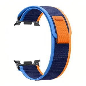 Samsung Galaxy Watch 8 classic nylon trail loop strap replacement sport band blue orange