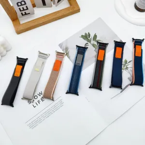 Duurzame Nylon Alpine Loop Horlogeband Vervanging Geschikt voor Smartwatch Sport Band