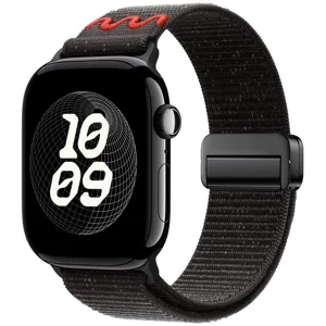 Antallaktiko louraki nylon me magnitiko koupima gia Apple Watch, leptomeri opsi.