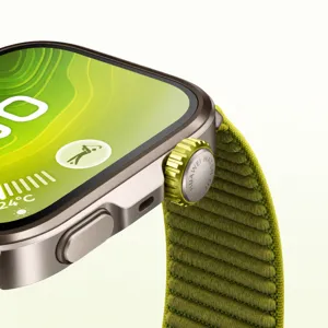 Nylon loop horlogeband voor Huawei Fit 5 Pro 3 4, bergnatuur textuur vervangingsband.