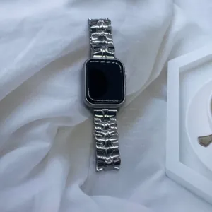 Metalen horlogeband roestvrij staal vervangende band compatibel voor smartwatch