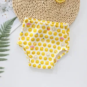Culotte d'apprentissage bébé en coton imperméable lavable respirante sous-vêtement mignon