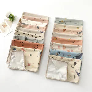 Wasserdichte Baby Urin Matte, weiche PU Wickelauflage, waschbarer Bettschutz fuer Kleinkinder.