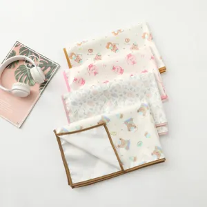 Cute waterproof baby changing pad with cartoon print, soft and portable urine mat for kids.