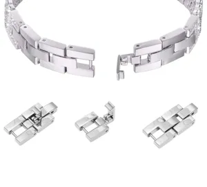 Metall Strass Uhrenarmband Ersatzarmband kompatibel mit Apple Watch Serie, elegantes Accessoire.