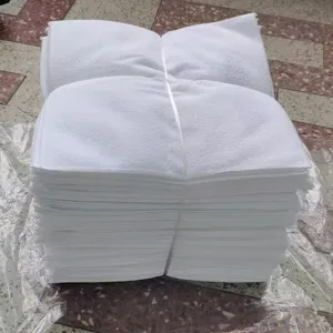 Hotel Restaurant White Microfiber Square Face Towel Soft Thickened Absorbent Dishcloth Makeup Remover Cleaning Cloth