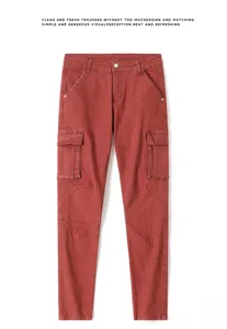 Ανδρικό Casual Cargo Jeans Stretch Multi-Pocket Παντελόνι Fashion Slim Fit New Style