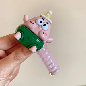 Cute cartoon character phone wire hair tie sweet design fashion hair accessory for girls
