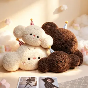 Lindo cojín de nube de peluche suave sofá kawaii decoración del hogar regalo de habitación