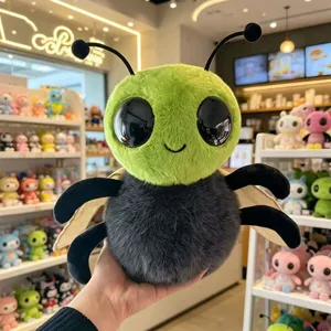 Skurriles Außerirdisches Insekt Plüschtier Süße Gestopfte Puppe Weiche Cartoon Tierfigur Spielzeug Geburtstagsgeschenk Für Besten Freund