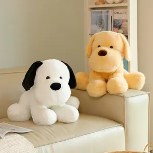 Cute puppy plush toy soft stuffed animal dog doll pillow birthday gift for girls main view