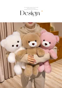 Simpatico orsacchiotto peluche bambola morbido animale imbottito cuscino regalo di compleanno