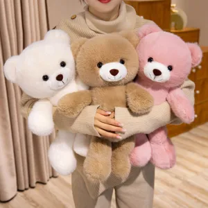 Simpatico peluche orsacchiotto giocattolo bambola morbida regalo di compleanno per bambini
