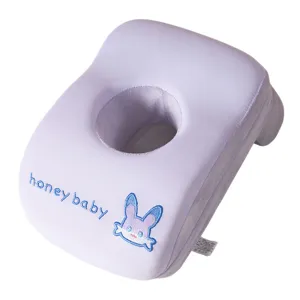 Cuscino per riposo ergonomico in memory foam con foro di respirazione, cuscino da ufficio portatile.