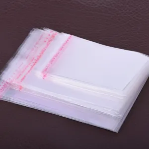 Transparent OPP Self Adhesive Plastic Bags Resealable Clear Packaging Bags For Jewelry Accessories Small Items