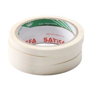 White masking tape rolls for art sketching, student crafts, and daily office use.