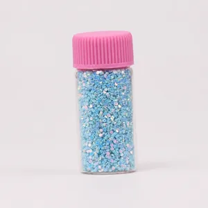 Glitter nyhon mikro stigmata DIY eposiki ritini yliko diakosmisis se mikri gyalini mpokali