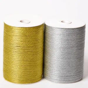 Cinta metalica rollo oro plata con purpurina para manualidades bricolaje envoltorio de regalos