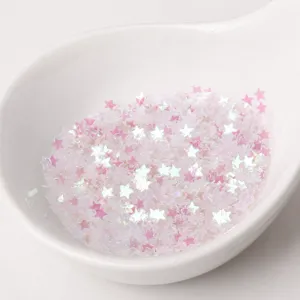 3mm star glitter sequins for nail art eye makeup resin DIY crafts jewelry making accessories.