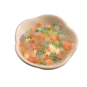7mm lentejuelas de copo de nieve transparentes coloridas bricolaje manualidades ropa