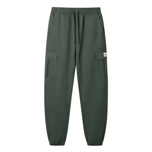 Pantalones de chándal cargo tácticos para hombre con puños elásticos, estilo casual.
