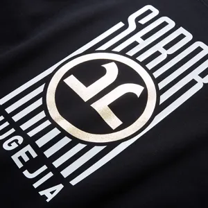 Black plus size graphic letter printed sweatshirt stylish streetwear apparel men women top clothing