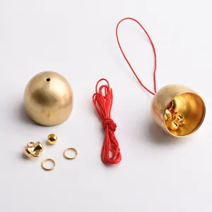 DIY wind chime bell metal accessories cup pendant craft copper materials set for handmade