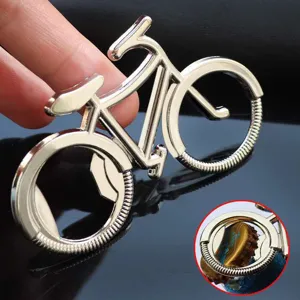Creative Metal Bicycle Beer Bottle Opener Vintage Alloy Bottle Opener Home Kitchen Barware Wedding Party Favors Small Gift