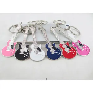 Creative Fashion Violin Keychain Alloy Metal Craft Key Ring Cute Musical Instrument Car Bag Hanging Pendant Gift