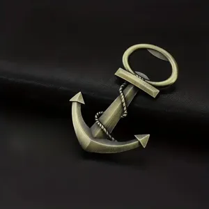 Vintage anchor metal beer bottle opener creative nautical bar tool party wedding gift