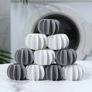 Sfere di lavaggio anti-aggrovigliamento per lavatrice, sfere di pulizia in silicone.