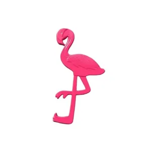 Pink flamingo metal bottle opener creative bar tool kitchen gadget gift for party use