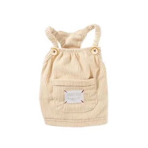 Süßer Cord Hunde Overall warmer Welpe Winter Kleidung kleine Hunde Haustier Bekleidung