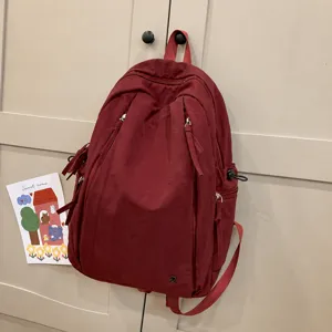 Lightweight waterproof school backpack for women college student casual travel daypack bag