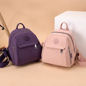 Mini women backpack lightweight oxford cloth casual travel small school daypack fashion bag