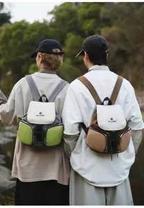 Casual fashion large capacity nylon backpack daily versatile lightweight outdoor sports backpack