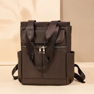 Sac à Dos Femme en Tissu Oxford Loisir Voyage Sac imperméable Poches multiples