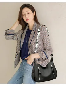Koreanischer Stil Mode einfache Damen Umhängetasche und lässige Canvas Schultertasche